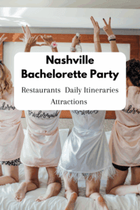 Nashville Bachelorette Party planning 