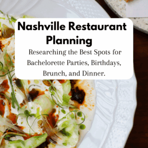 High end restaurant in Nashville
